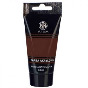 Farba akrylowa Astra Artea, 60ml, Brązowa
